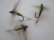 1 DZ D16-1 BLUE WING OLIVE EMERGER'S (SIZES AVAILABLE), DRY FLIES