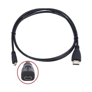 Micro Hdmi A V Tv Cable De Video Para Samsung Galaxy Camara 2 Ii Ek Gc0 Nx F1 Mini Ebay