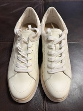 Dolce Vita Jorgie Women's Cream Leather Shoes Sz 8.5