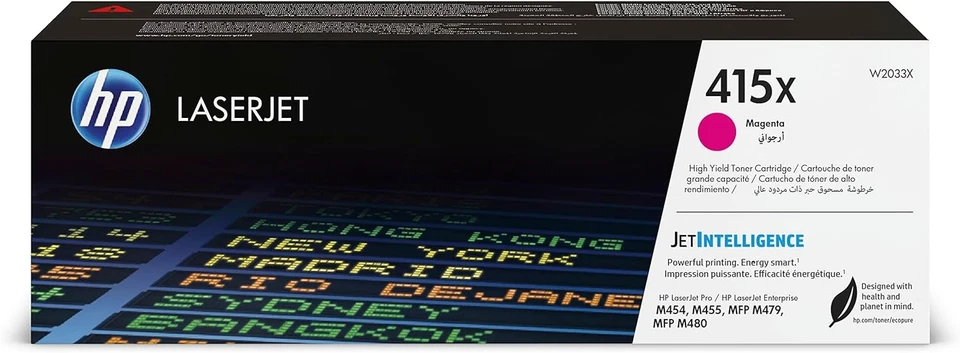 HP 415X Tonerkartusche, Magenta HP LaserJet Pro M454, M479, XL