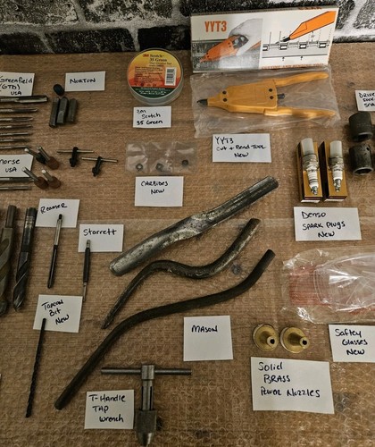 Machinist mixed lot Of Tools Starrett, Greenfield GTD, Morse quality Tooling Lot - Picture 17 of 19