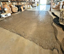 Baynets InCord 20'x24.50' Black HTPP Cage Net Safety Net Safety Netting PPE