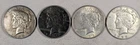 LOT OF 3 1935 P 1 1935 S? PEACE SILVER DOLLARS #84