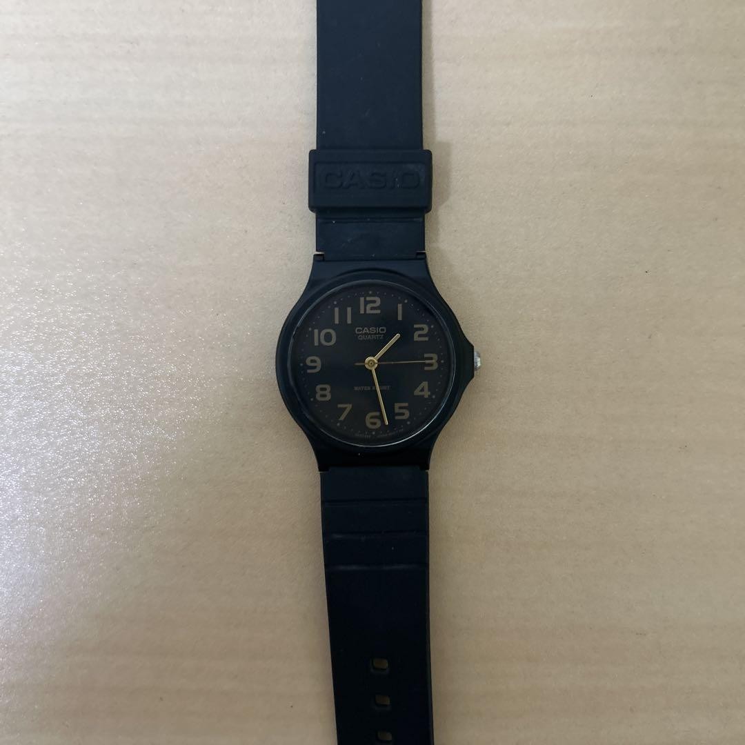 Casio Black Analog Classic Men's Wristwatch