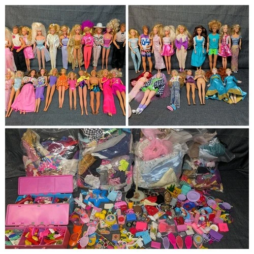 Huge Barbie Lot!!!! Vintage-Newer Barbie Dolls w/Clothes & Accessories SEE PICS