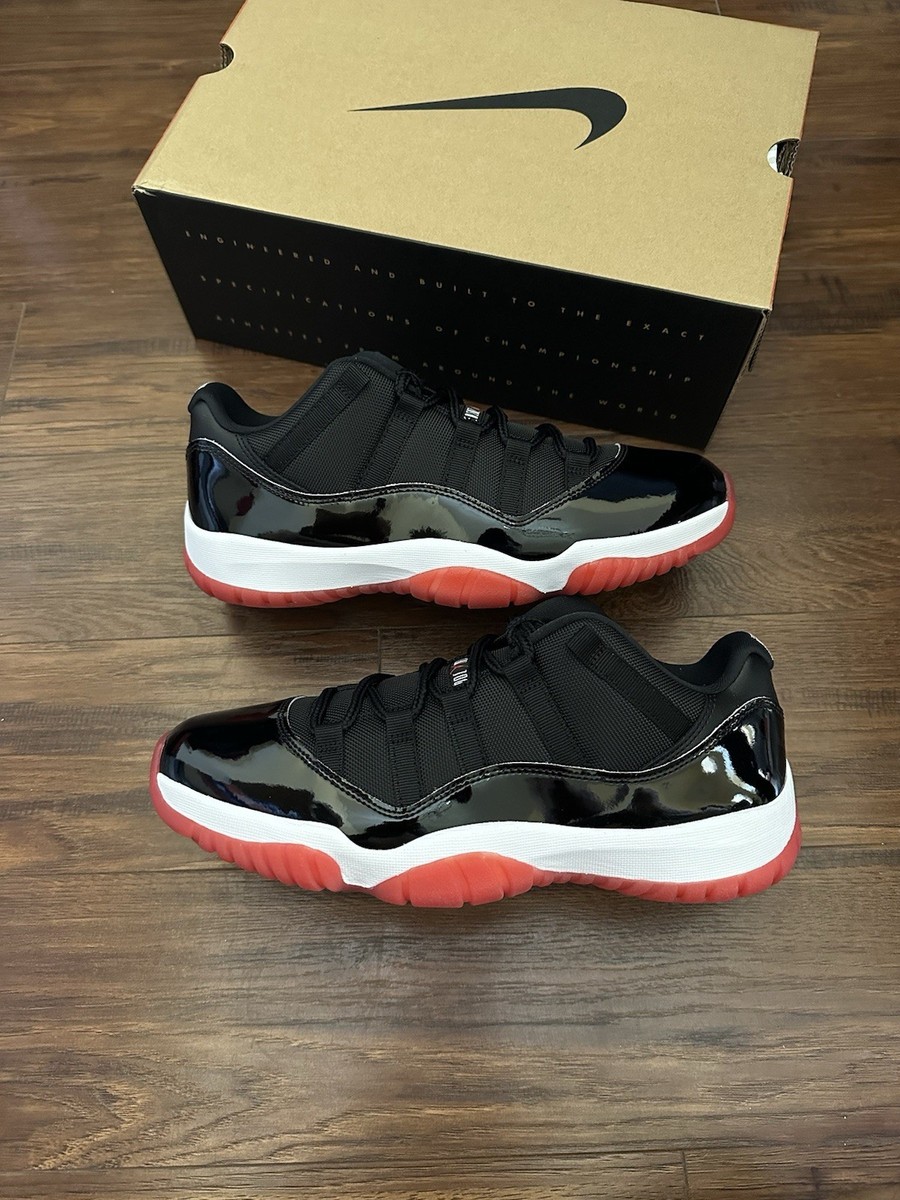Nike Air Jordan Retro 11 Low Bred 2025 FV5104 Size Men's Brand New