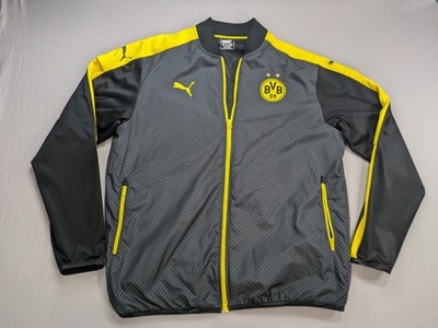 Puma Borussia Dortmund BVB 2016/17 Full Zip Soccer Training Jacket Size XL