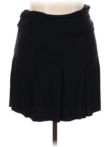 Sisley Women Black Casual Skirt M