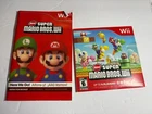New Super Mario Bros. Wii (Nintendo Wii, 2009) - w/ Manual - *TESTED*