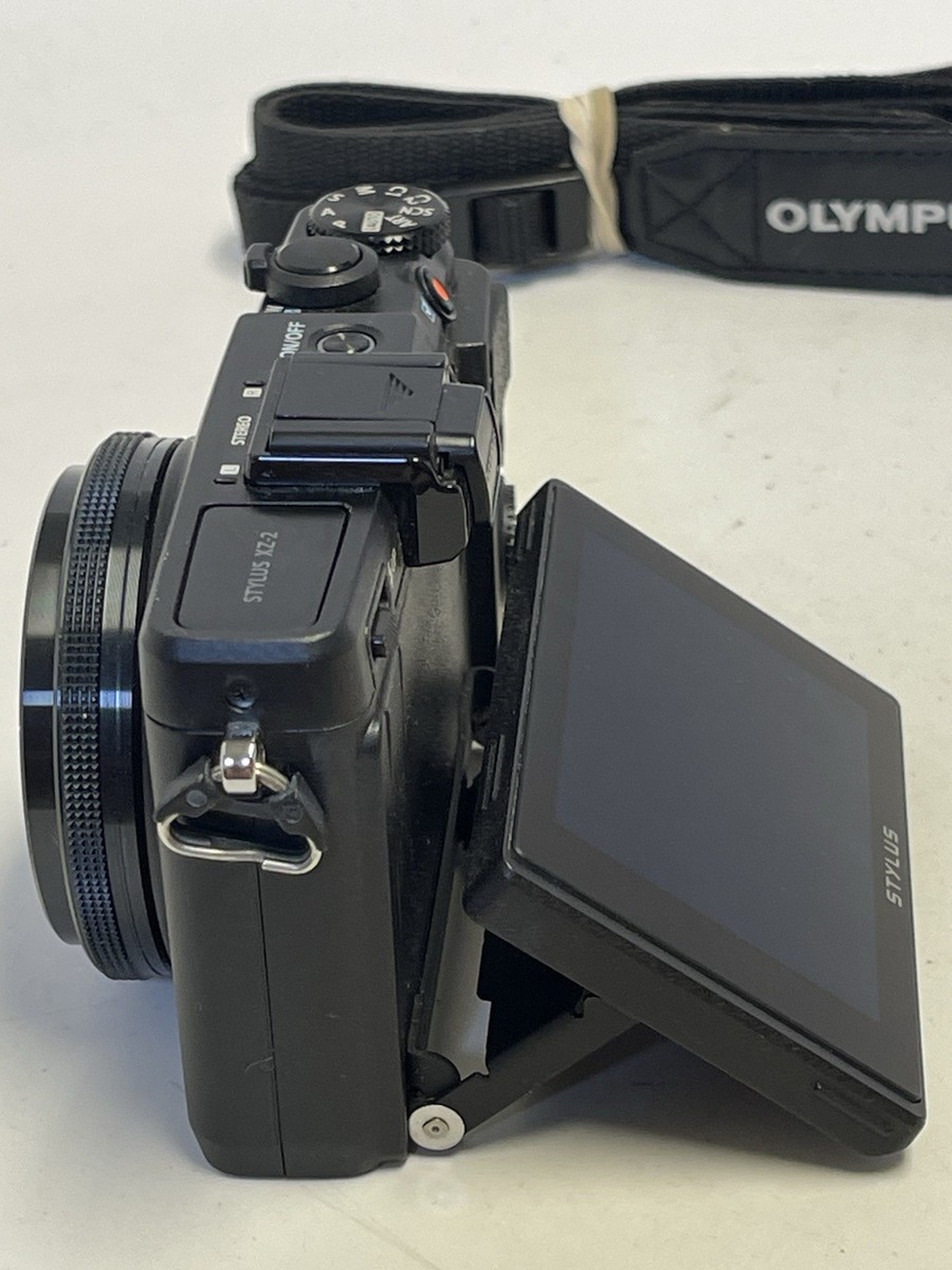 OLYMPUS STYLUS XZ-2 【ジャンク】＋FlashAir64GB Olympus Stylus XZ-2 12.0MP Digital Camera - Black for sale