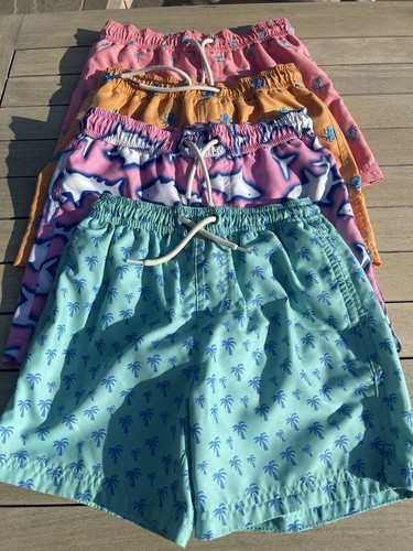 Jungen M&S/Next Badeshorts Paket, Alter 7-8, 4 Paar
