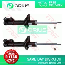 2x Shock Absorbers Front Orius Fits VW Golf Jetta Seat Inca Toledo