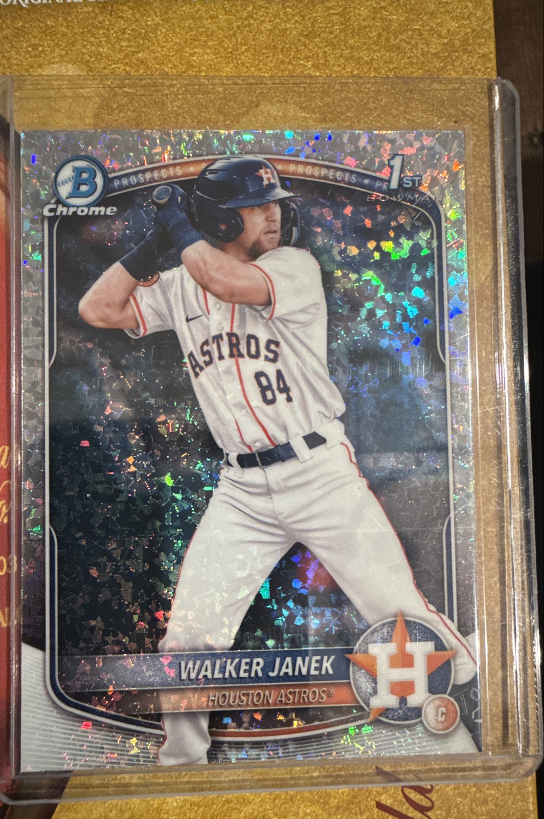 2025 Bowman - Chrome Prospects Walker Janek #BCP-15 Mini-Diamond Refractor (RC)