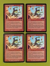 Downhill Charge x4 Nemesis 4x Playset Magic the Gathering MTG