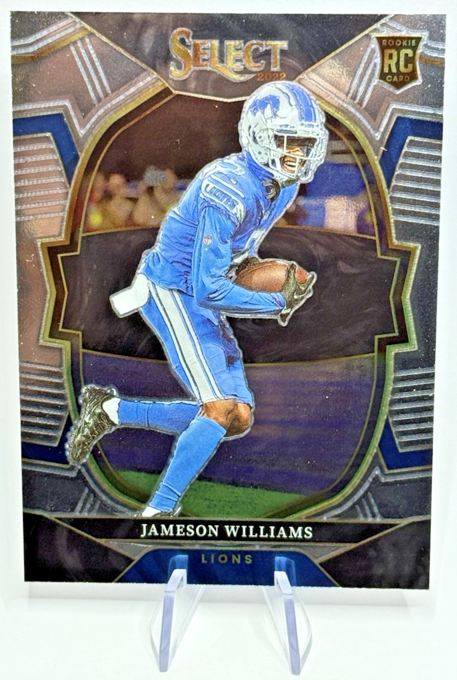 2022 Panini Select Jameson Williams 57 Detroit Lions RC