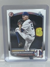 2025 Bowman Draft Mason McConnaughy 1st Paper (RC) #BD-117 Texas Rangers