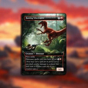 Velociraptor Mtg | eBay