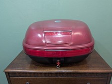 GIVI Topbox - Topcase - E460N - rot & schwarz mit Befestigungsträgerplatte 