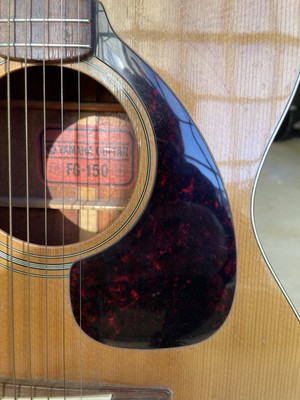 Yamaha FG-150 Red Label, Vintage Acoustic Guitar, Hard Shell Case