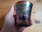Carnival glass Fenton ELECTRIC Blue Orange Tree Mug — photo 8