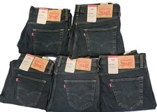 Levis 511 Mens Slim Fit Moss Green Grey Denim Jeans All Sizes