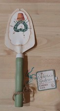 VICTORIA'S GARDEN HAND PAINTED GARDEN TOOL TROWEL 