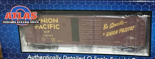Coche de caja Atlas Premier 3001846-2 UNION PACIFIC 40’ PS1 escala O MTH #126167 | Condition: New