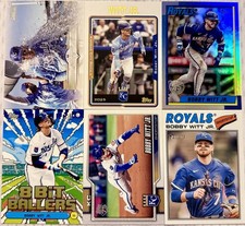 Six Card Bobby Witt Jr. Lot KC Royals
