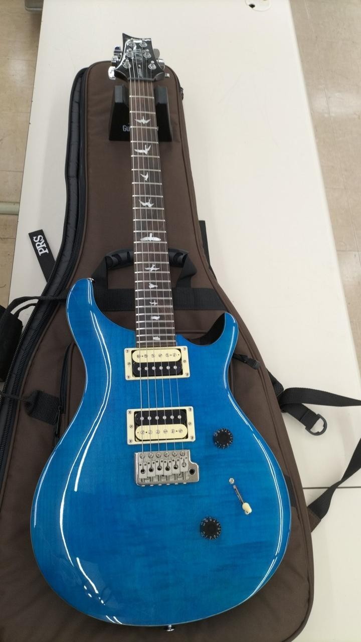 PRS Custom 24 SE Sapphire Blue Electric Guitar Used JP