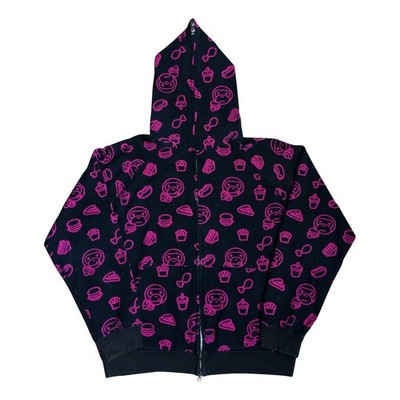OG Bape Baby Milo Junk Food Full Zip Hoodie