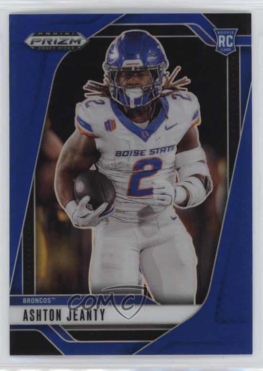 2025 Panini Prizm Draft Picks Blue Prizm 184/249 Ashton Jeanty #13 1w9
