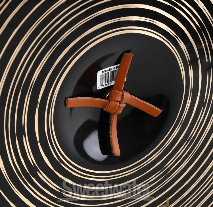 Platillos Meinl Arena Dark Pro Range Crash Cymbals - 16 pulgadas (1 par) Foto 4 de 4