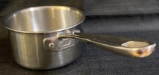 Emeril 1.5 Qt Quart Cook Saucepan Pot Stainless Steel Copper Core. No Lid
