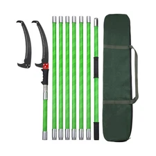 27 Feet Tree Pole Pruner Manual Branches Trimmer Tree Branch Garden Tools Lop...