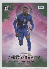 2022-23 Panini Donruss Zero Gravity Green Timothy Weah #25 07sy