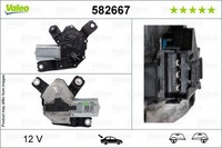 Valeo Wischermotor FüR Vauxhall Insignia 2015-2022 OEM 582667