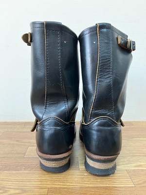 REDWING 9268 Engineer Boots 8D Black Brown Core #0413 | eBay