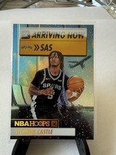 2024-25 Panini Nba Hoops - Arriving Now Stephon Castle #8 Holo Winter (RC)