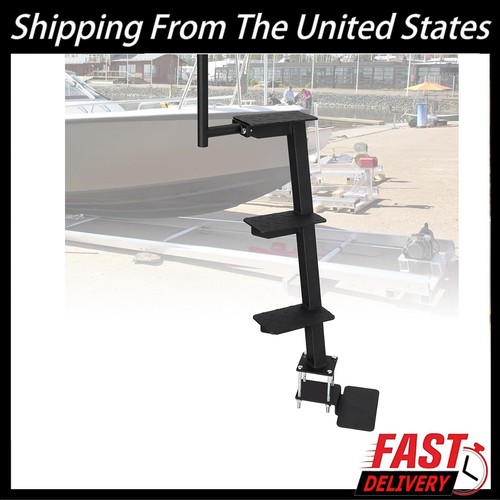 3 Step Boat Trailer Steps,Heavy Duty 460 LBS Capacity, Boat Steps with ...