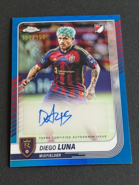 Chrome MLS Autograph #CA-DL