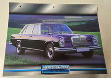 MERCEDES-BENZ 300 SEL 6.3 CARTE FICHE VOITURES EXCEPTION EDITION ATLAS