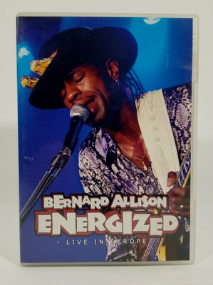 Bernard Allison signed autographed dvd Energized live in Europe concert 2006