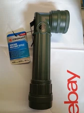 Jobsmart Vintage Military Style Led Flashlight 400 Lumens