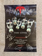Queensr&yuml;che Take Cover 11"x17" Queensryche *SIGNED BY THE BAND*