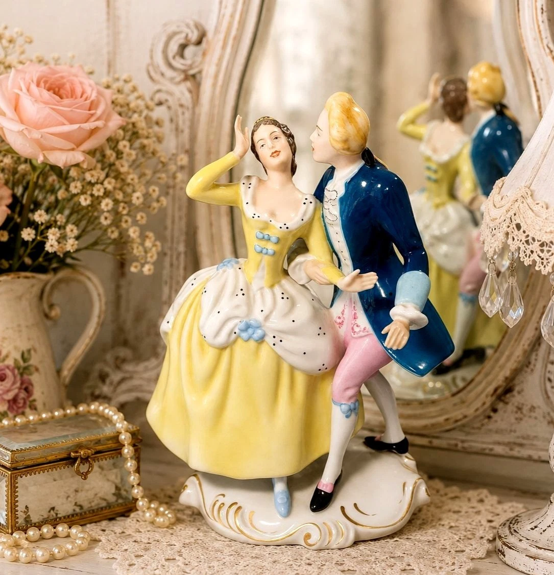 Royal Dux Figurine In Antique Ceramic & Porcelain Figurines for
