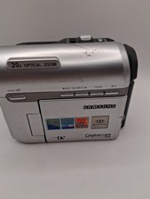 Samsung Digital SC-D353 MiniDV Camcorder Silver Case With Battery Not Tested