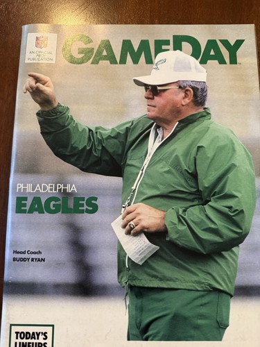 9/14/1986 GameDay Program Chicago Bears vs Philadelphia Eagles Buddy Ryan Payton - Photo 3/6