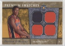 2006 Ultimate Collection Premium Gold Quad Swatches 45/75 Patrick O'Bryant 2d0