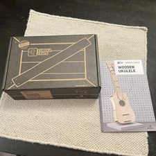 Kiwi Co Eureka Crate Wooden Ukulele NEW OPEN BOX