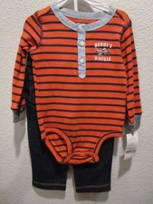 New Carter s baby boy 2 Pcs. pant set, size 12 mo.